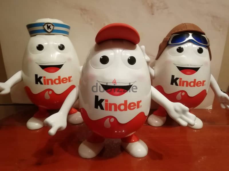 Kinder Surprise Egg Man variations 25cm Storage starting 7$ 1