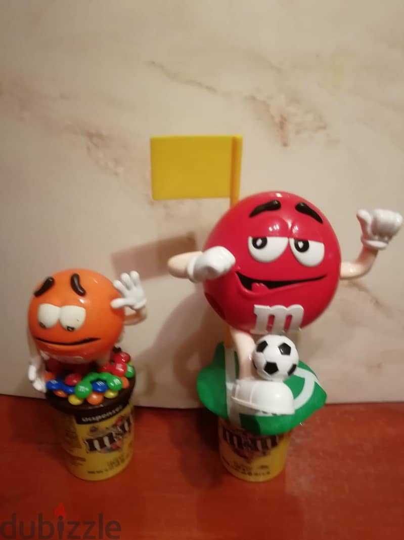 Big collection of M&M collectible dispensers 9