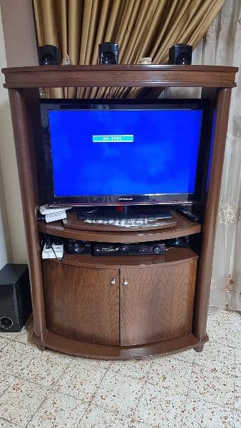 TV unit, high-quality wood