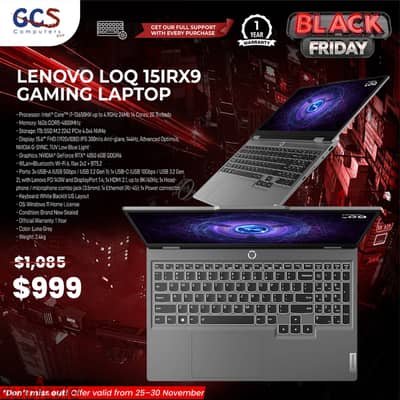 Lenovo LOQ 15IRX9 Gaming Laptop