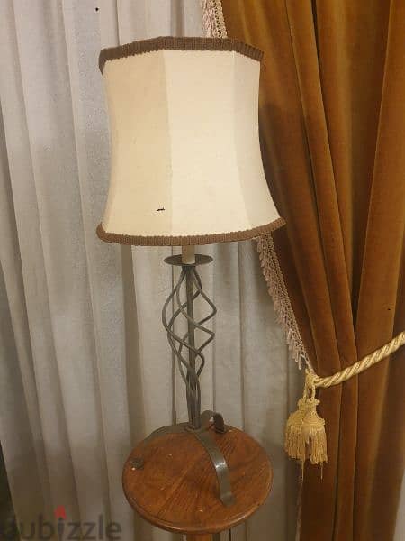 vintage lampadaire,a piece of art,art nouveau,with beautiful shade 4