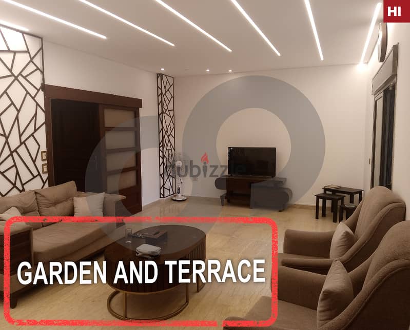 garden & terrace -Dawhet Aaramoun, Aley/ضوحة عرمون, عاليه REF#HI114890 0