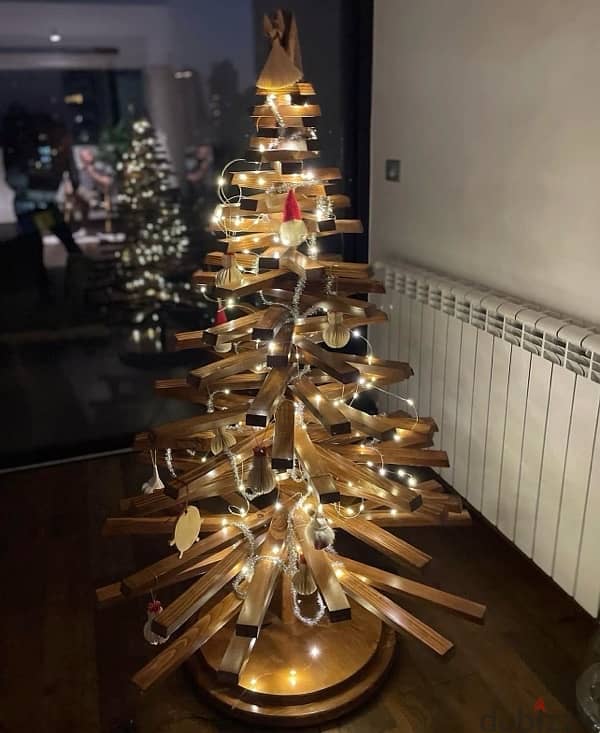 sapin, tree, noel, christmas, wood 1