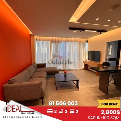 Apartment for rent in Kaslik شقة للاجار في الكسليك