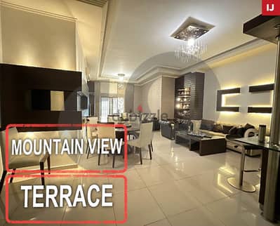 Terrace, mountain view, Metn, mansourieh/ منصورية  REF#IJ114894