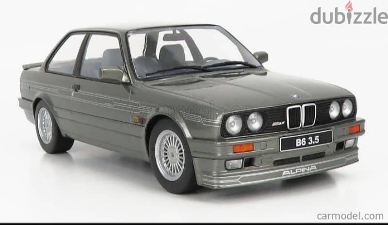 BMW Alpina B6 3.5 (E30) 1988 diecast car model 1;18. 3