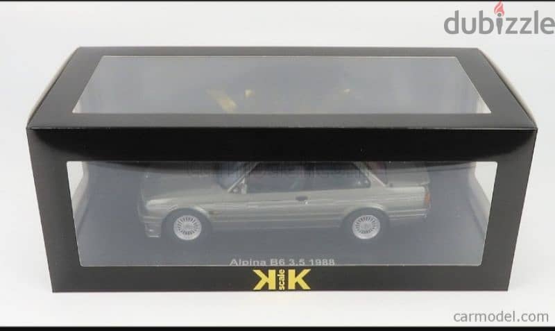 BMW Alpina B6 3.5 (E30) 1988 diecast car model 1;18. 6