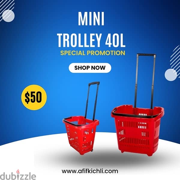 Trolley & Baskets for Supermaket & Stores 3