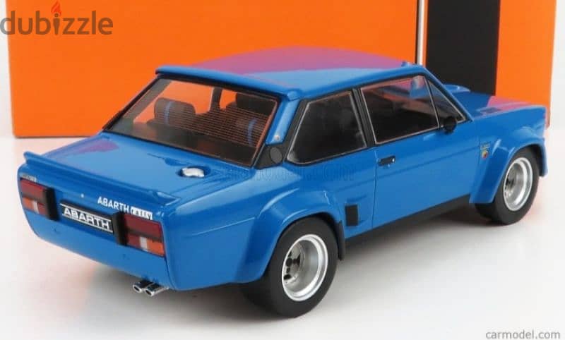 Fiat 131 Abarth 1980 diecast car model 1;18. 4