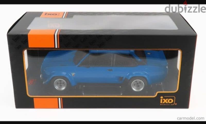 Fiat 131 Abarth 1980 diecast car model 1;18. 5