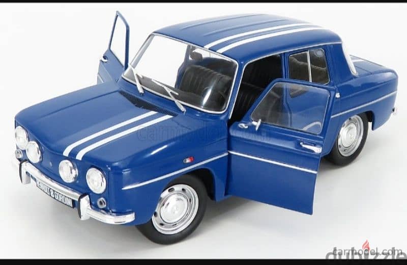 Renault R8 Gordini 1300(1967) diecast car model 1;18. 5