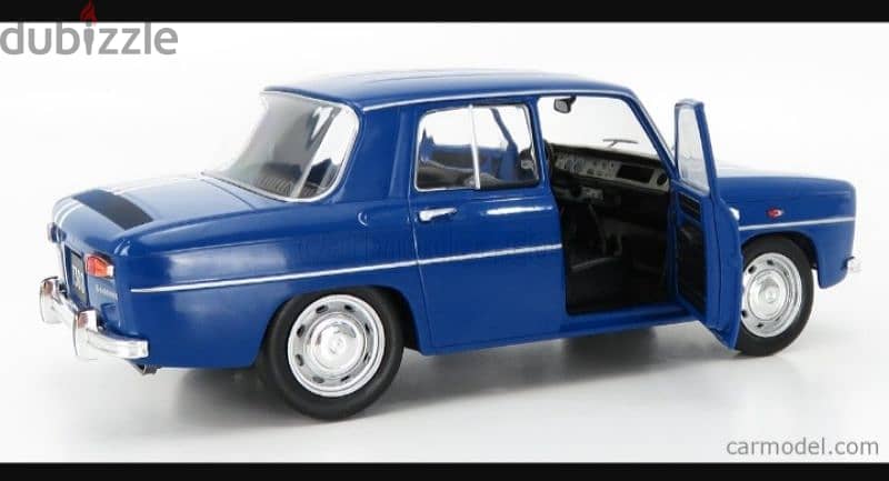 Renault R8 Gordini 1300(1967) diecast car model 1;18. 6