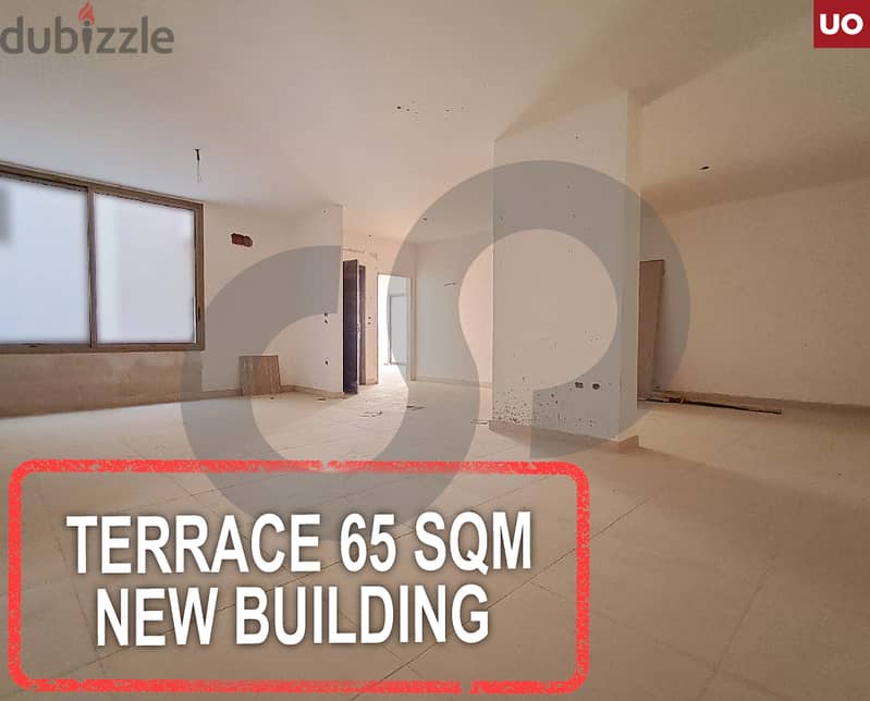 Terrace- New building - modern living - Zahle/زحله REF#UO114915 0