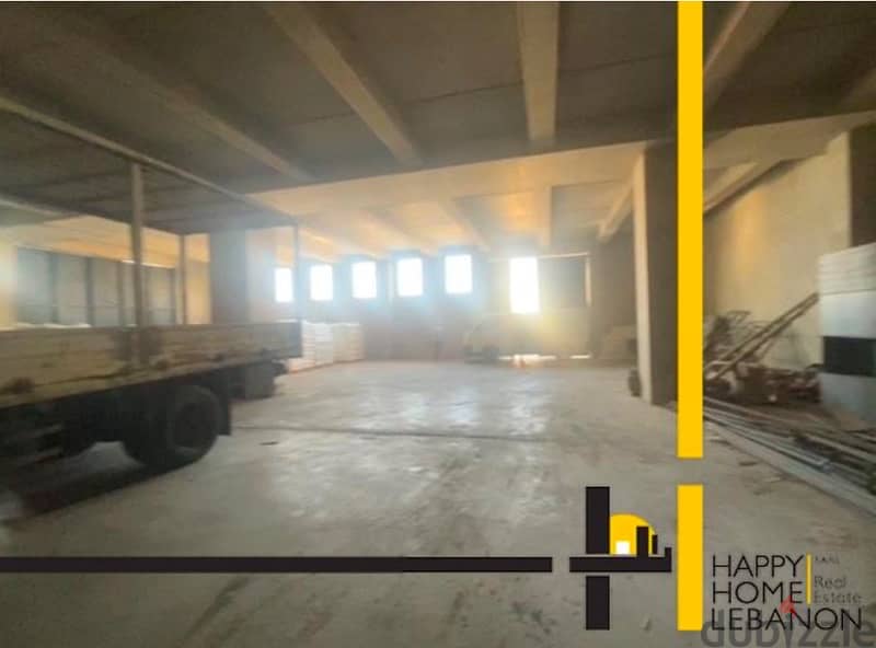 Idustrial warehouse for rent in Roumieh 0