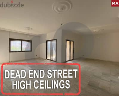 Dead end street-High ceilings-Aaramoun, Aley/عرمون REF#MA114918