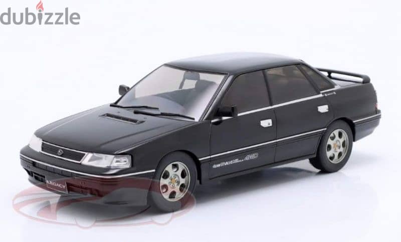 Subaru Legacy RS 1991 diecast car model 1;18 1