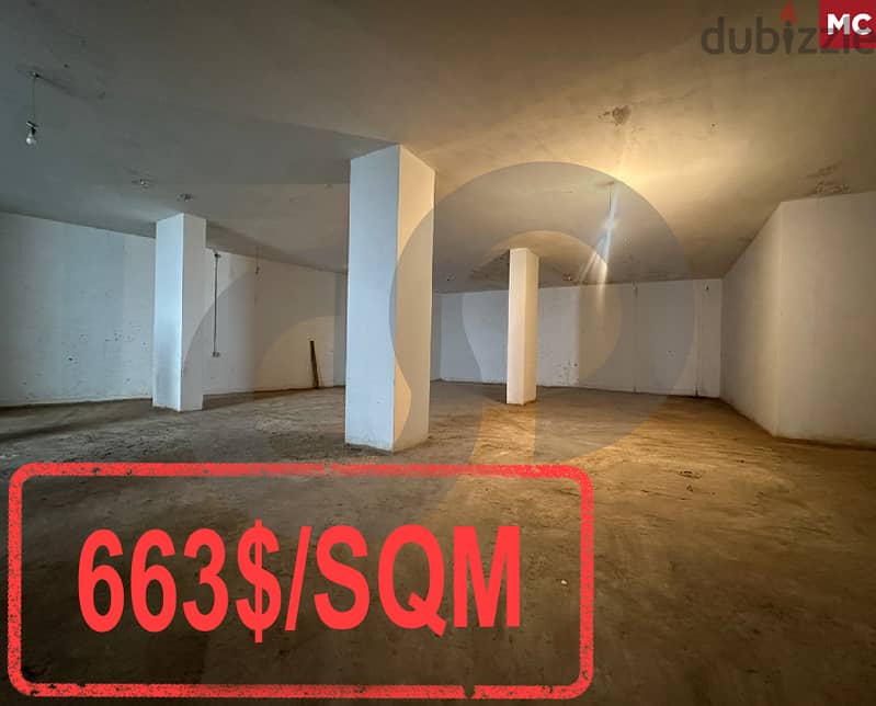 663$/sqm-2 floors-Easy access-Rabieh, Metn/رابيه, متن REF#MC114924 0