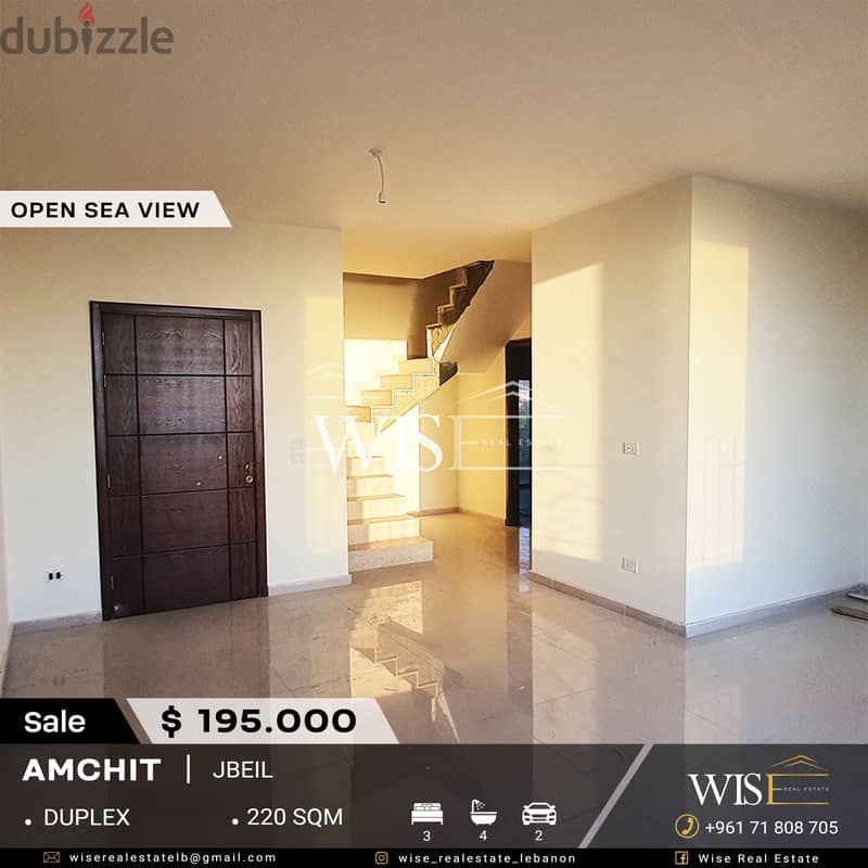  220 SQM Duplex for SALE in Amchit! 0