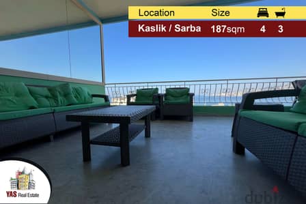 Kaslik 187m2 | Super Luxury | Panoramic View | Prime Area | EH |