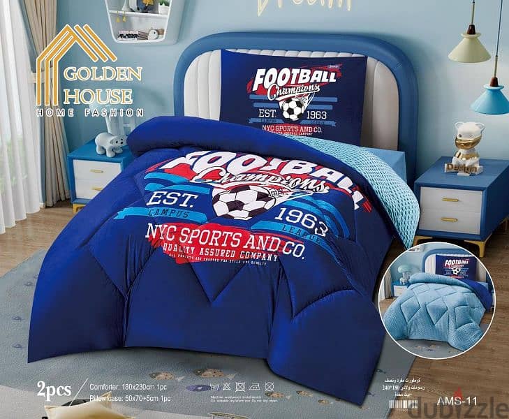 bedset cover football 2