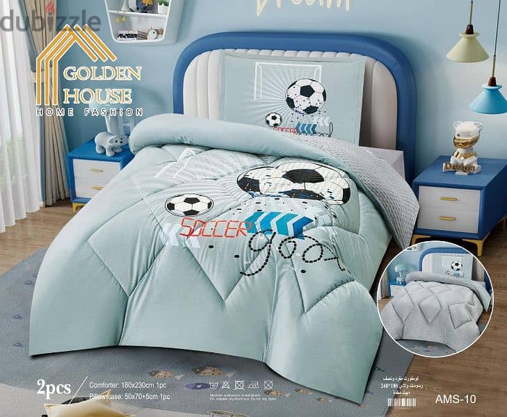 bedset cover football 3