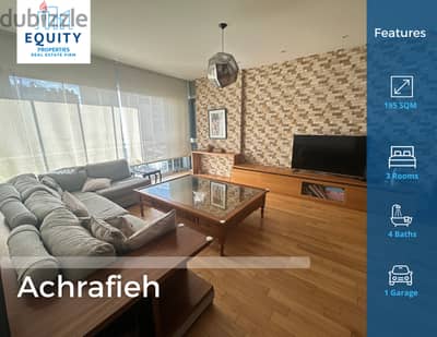 195 SQM Fully Furnished Apartment For sale In Achrafieh #JZ114324