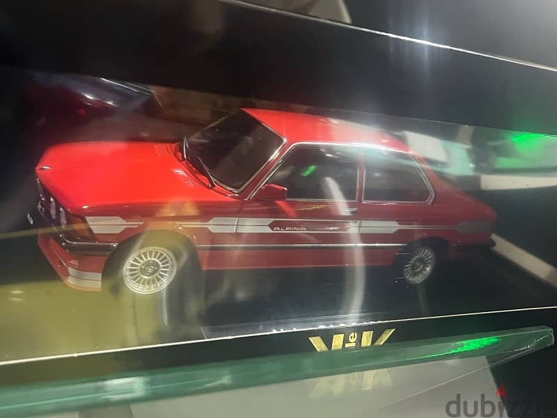 Diecast BMW Alpina c1 2.3 1980 نموذج سيارة 1:18 scale 6