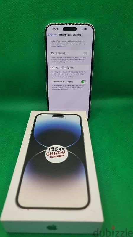 Iphone 14pro max 128gb used super clean 2