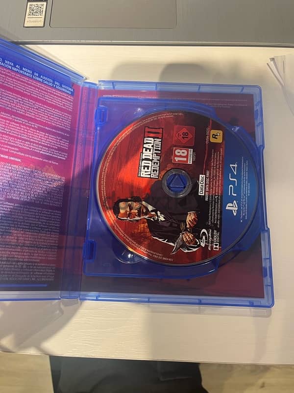 Red dead redemption 2 PS4 disc 1