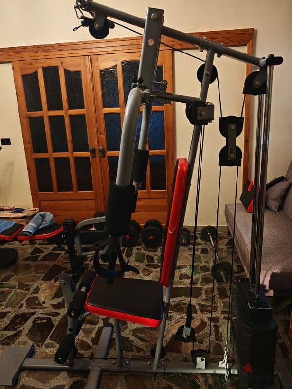 multifunctional weight bench and home gym machine 7