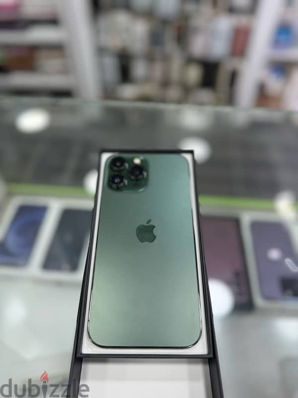 iphone 13 pro max 256g green like new 0