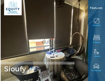 120 SQM Fully Furnsiehd Apartment For Sale In Sioufy #HH114785