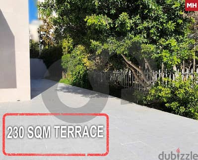 Brand new, Big terrace, baabda, yarze/ اليرزة  REF#MH114949