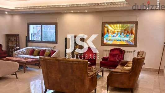 L16514-Spacious High-End Duplex With Roof For Sale in Hazmieh