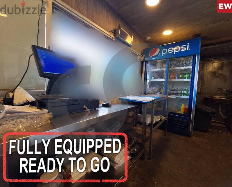 Fully equipped kiosk, keserwan, kaslik/ الكسليك REF#EW114952 0