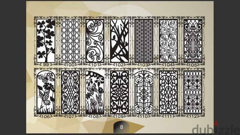 all metals decors Door. wall. and others 10