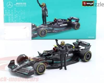 Mercedes-AMG W14(L. Hamilton #44) 2023 diecast car model 1:24