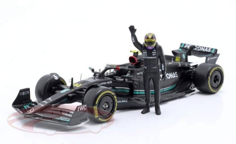 Mercedes-AMG W14(L. Hamilton #44) 2023 diecast car model 1:24 1