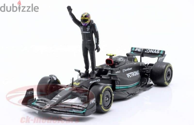 Mercedes-AMG W14(L. Hamilton #44) 2023 diecast car model 1:24 6