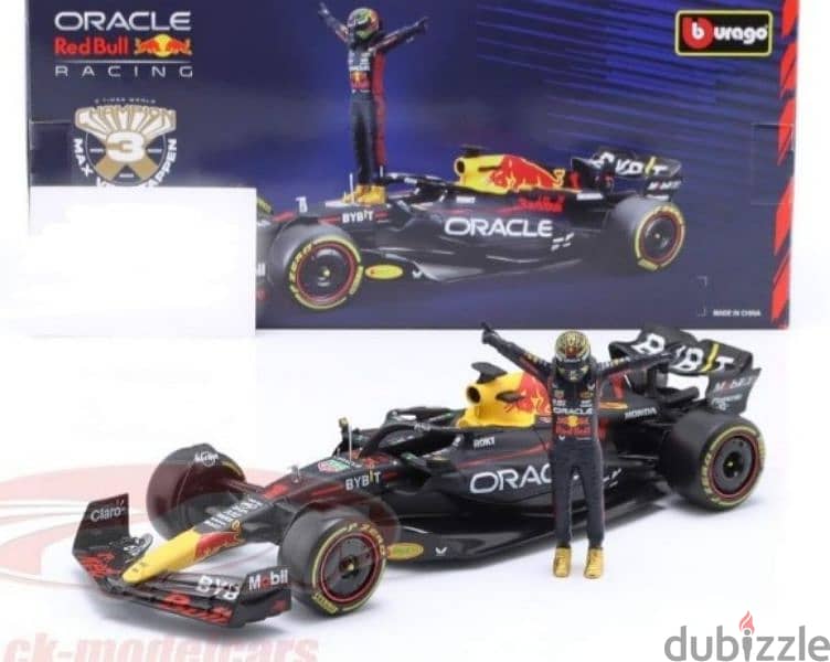 Red Bull RB19 (Max Verstappen #1)2023 diecast car model 1:24. 0