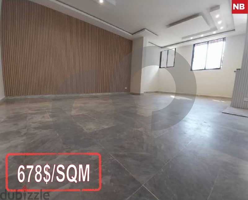 APARTMENT FOR SALE IN AWKAR/عوكر REF#NB111632 0