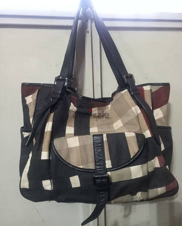 burberry canvas &leather 0