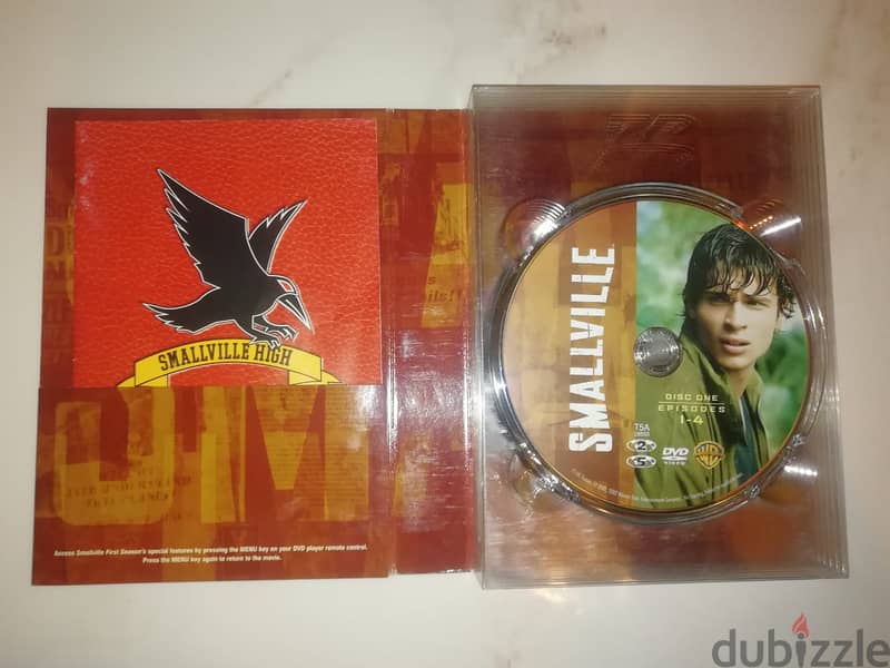 Smallville series on original DVDs seasons 1 to 7 3