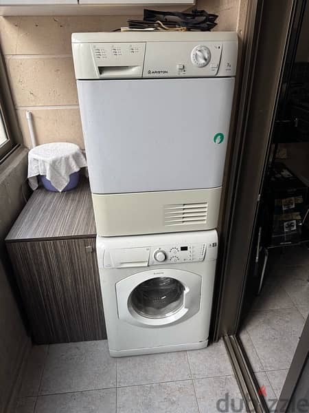 نشافة ملابس اريستون ٧ كجً dryer 0