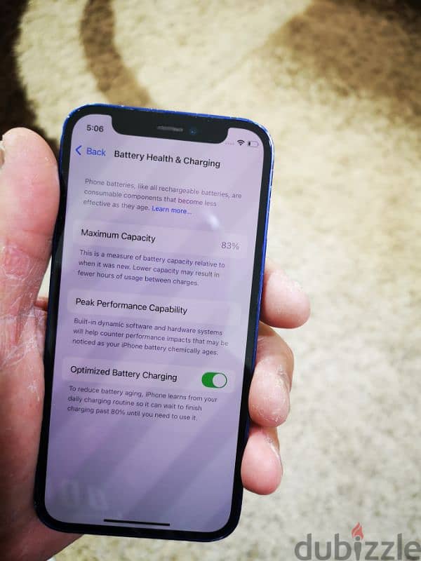 I Phone 12 Mini ( 128 GB Memory) still waterproof battery health 83% 3