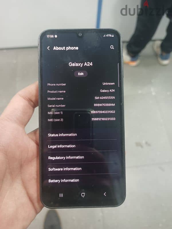 samsung A24 128gb 8ram بيع او تبديل 1