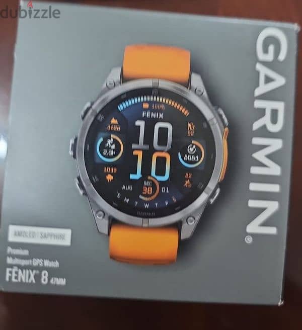 Garmin Fenix 8 Amoled Sapphire 51mm 2