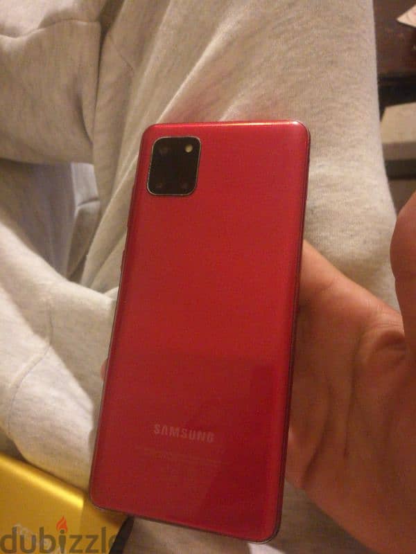 Samsung note 10 lite Red 128gb 1