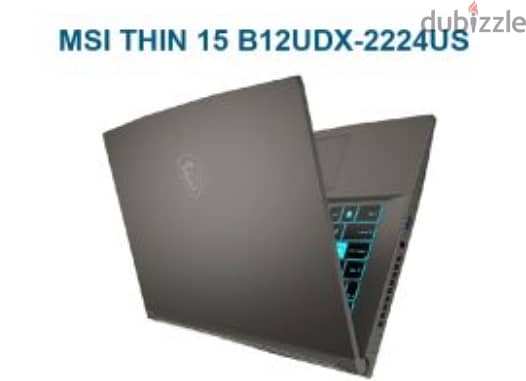 MSI THIN 15 Gaming pc 0