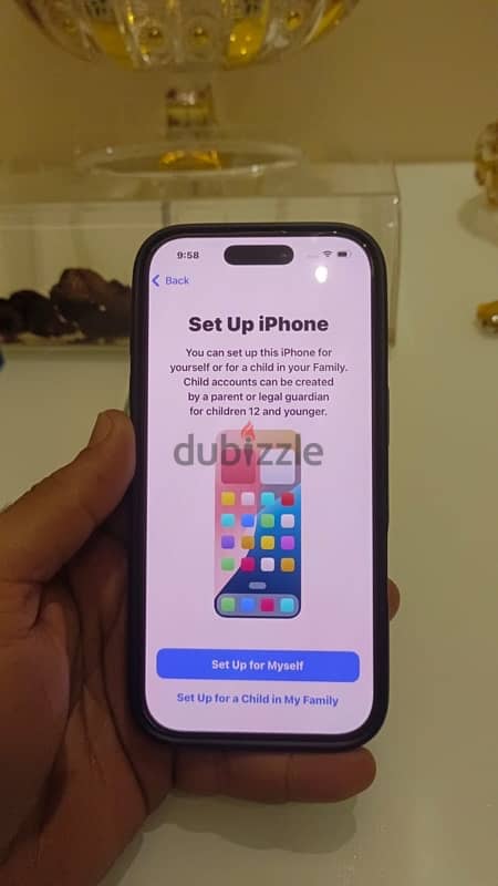 Iphone 16Pro 256GB Titanium Black used 2Days 2